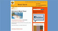 Desktop Screenshot of mooretravel.com